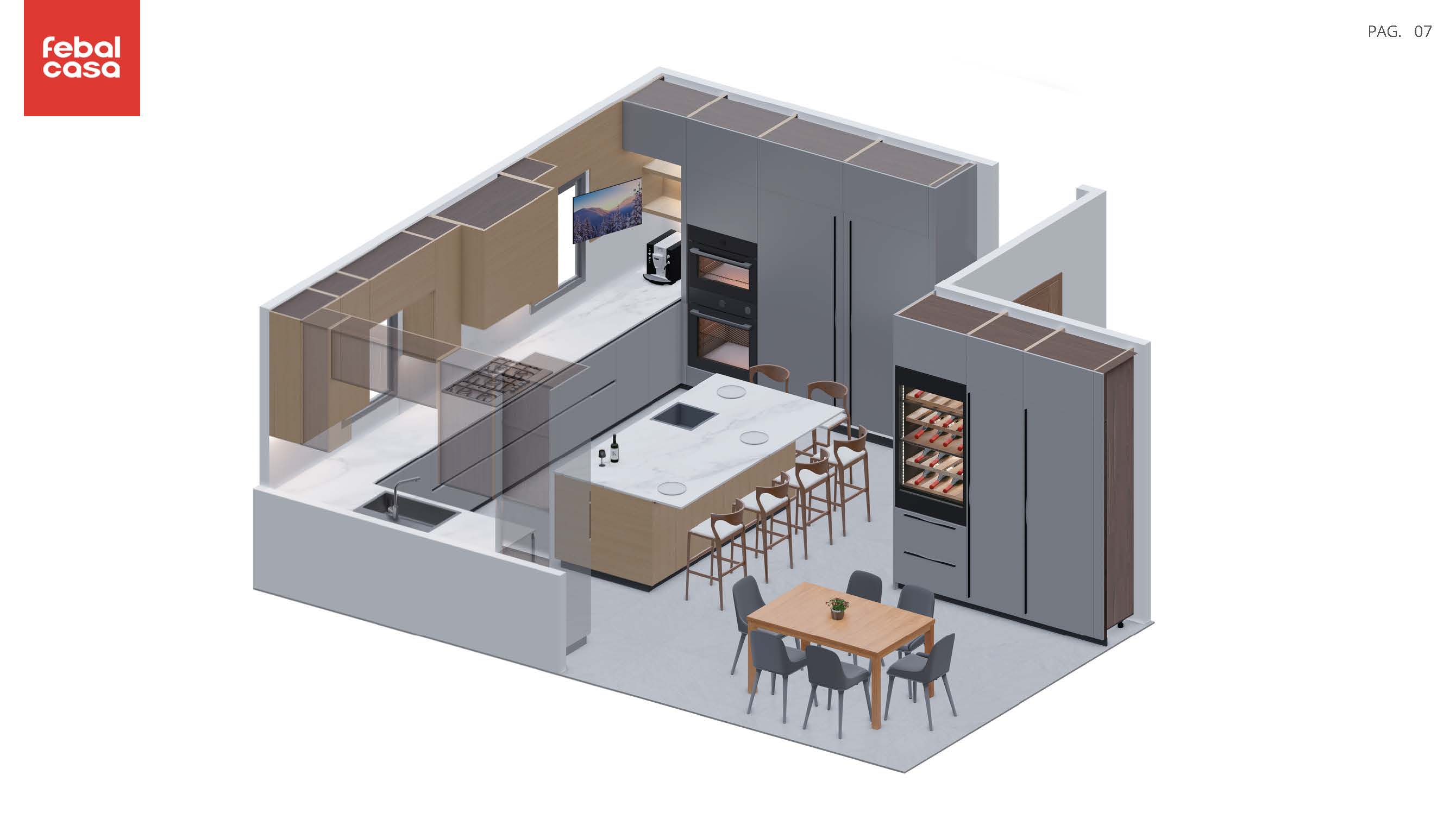 Kitchen proposal visualization